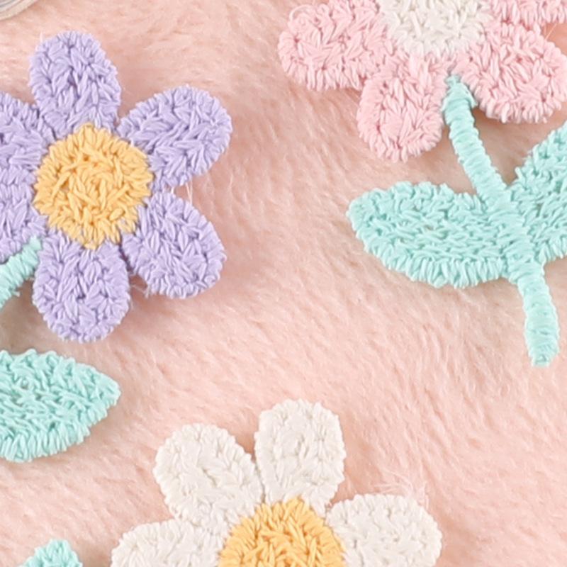 Embroidery Label Sunflower Diy Hand Account Accessories Patch Cloth Sticker Jewelry Hair Accessories Cloth Sticker Water Soluble Embroidery Sticker