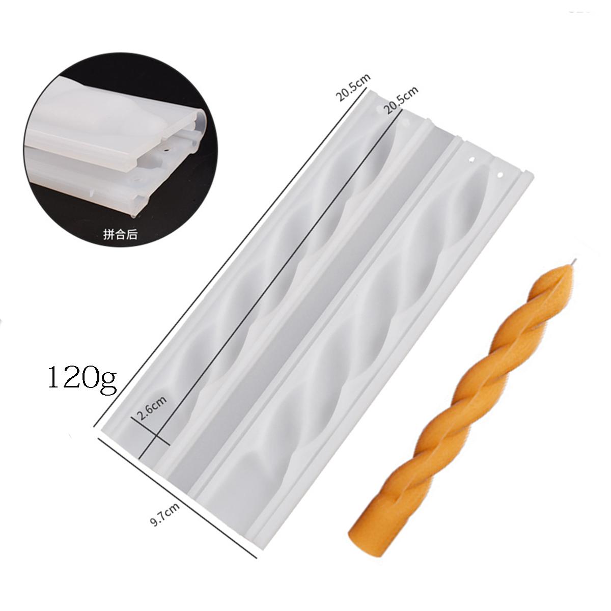 

Силиконовая форма для столбовой свечи Легкое извлечение Формы для воска в виде длинной полосы Художественный смысл Сделай сам Форма для церковной свечи в виде длинной полосы Домашний декор для стола