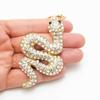 Large Snake Keychain, Lucky Bag Charm for Women, Rhinestone Snake Design CHS10135