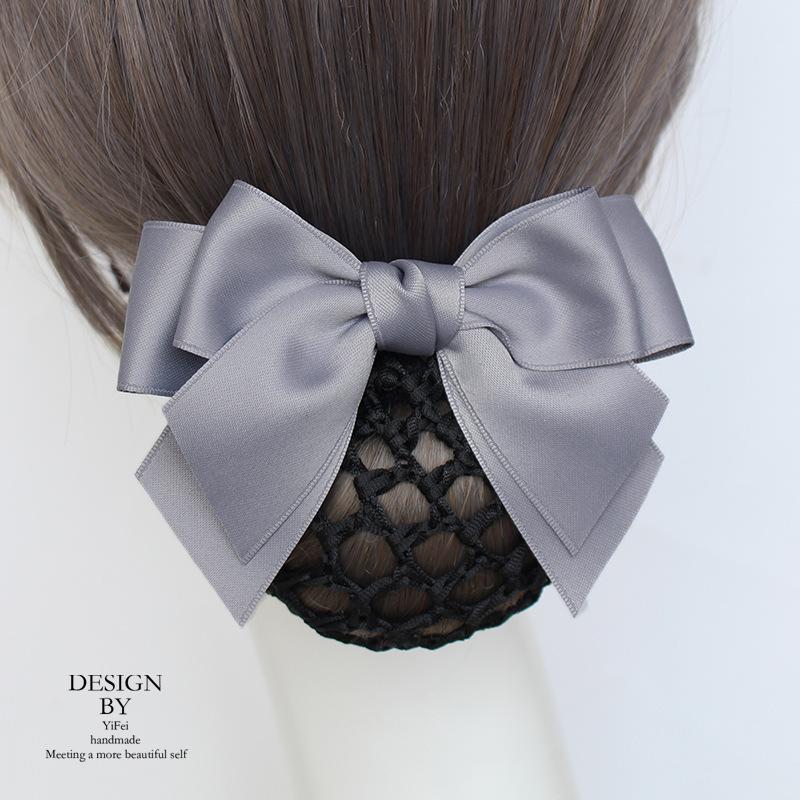 Nurse Head Flower Female Professional Hairnet Set Bank Hotel Restaurant Staff Go To Work Disc Hair Headgear Hair Accessories New Year