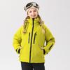 2023 Winter Children's Waterproof Ski Suit - Unisex Hooded, Breathable, and Insulated Jacket