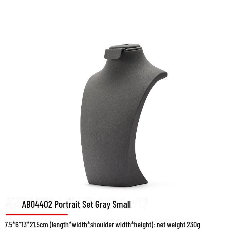 Jewelry Store Window Display: Necklace & Earring Stand Set