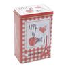 1/3/6Pcs Metal Tin Box American Style Biscuit Snack Coffee Candy Storage Box Rectangle Jewelry Cosmetic Organizer Home Decor