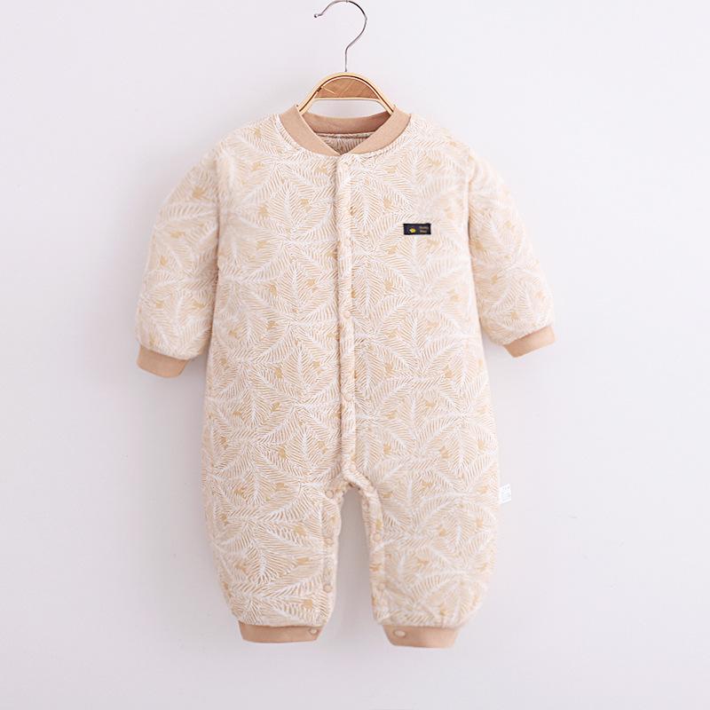 

Thick, Quilted Cotton Baby Onesie for Autumn & Winter 6-9 months / 73cm