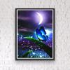DIY Diamond Painting Fluorescent Butterfly Cross Stitch Kit Mosaic Art Diamond Painting Full Circle/Square Diamond Home Decoration