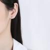 925 Sterling Silver Cute Rabbit Thread Stud Earrings For Women Kids Simple Ins Ear Wedding Party Jewelry Gift Female Pendientes