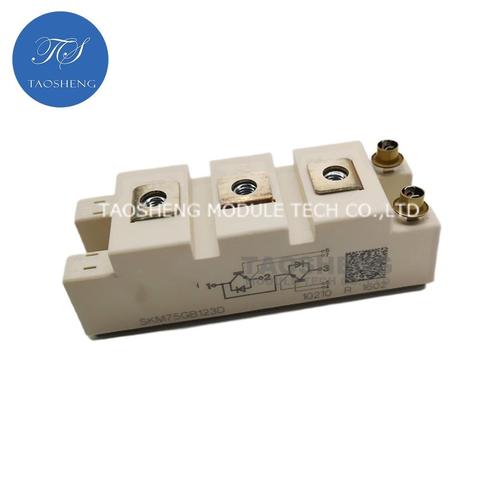1PCS SKM75GB123D 75A/1200V New and Original IGBT (TAOSHENG) MODULE #TS012