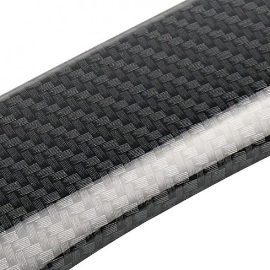 For Honda Civic 16-20 Exterior Door Outer Handle Cover Trim Carbon Fiber Black