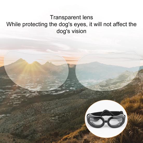 Pet Sunglasses Clear Vision Adjustable UV Protection Eye Protection Pet Cat Dog Eyewear Pet Supplies