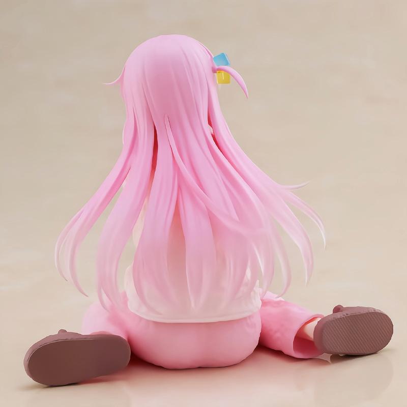 Anime Bocchi The Rock Gotoh Hitori Pajamas PVC Figure Model Pretty Girl Statue Desktop Decoration Collectible Trendy Toy Gifts