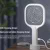 USB Rechargeable Electric Bug Zapper UV Light Mosquito Killer Lamp Mini Insect Racket  Summer