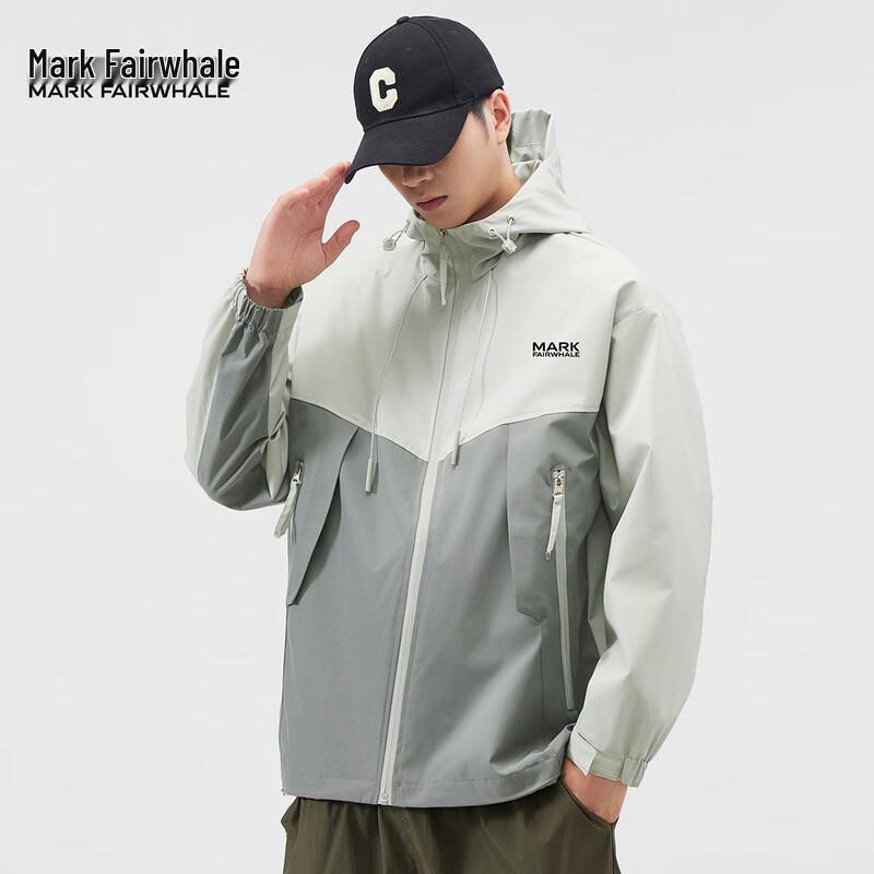 Mark Fairwhale Herren Colorblock Kapuzenjacke