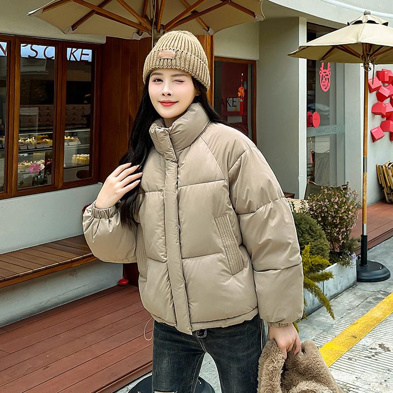 

Winter Jacket Cotton-Padded Female Korean Version Loose Autumn And Winter Coat Thickened Cotton-Padded Jacket 2026 New Model M хаки