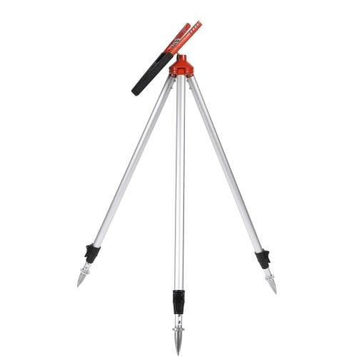 Telescopic Prism Stand, Pole Stand, Tripod, for Surveying Equipment, Architecture, Construction Sites, Prism Measurement, Civil Engineering, Pinhole M