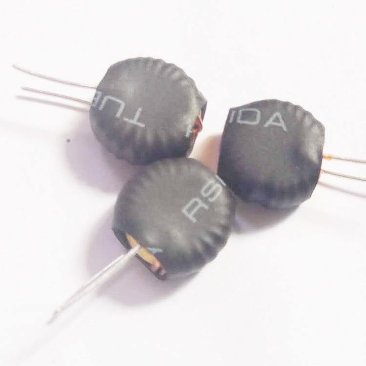 Toroidal Inductor Coil T40-26, 0.55mm Wire Diameter, Single Winding, 24 Turns, 3.6A, 22UH, Vertical Type.