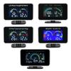 Multiple Combinations Car LCD Digital Gauge Oil Pressure Voltmeter Water Temperature Fuel Level Oil Temperature Meter For 12V