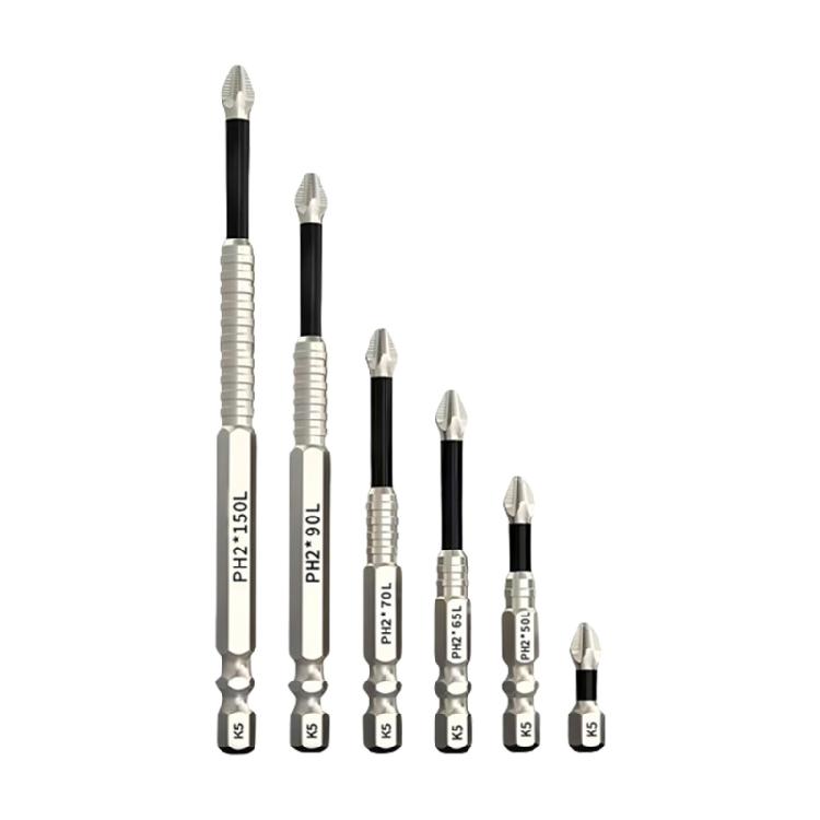 

Multiple Size Screwdriver Drill Set High Magnetic Retention 25-150mm Lengths Antislip Technology For Power Manual Tool 1
