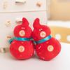 Gourd Plush Luck Doll Keychain Cartoon Bag Pendant Gift Decoration Blessing