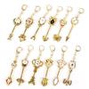 Fairy Tail Zodiac Keychains: Lucy's Spirit Keys - Leo, Aquarius, Virgo