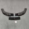 For BMW M-Sport E60 E61 523i 525i 528i 530i 535i 540i 550i 2005-2010 Car Front Bumper Lip Diffuser Splitter Bodykit Tuning Black