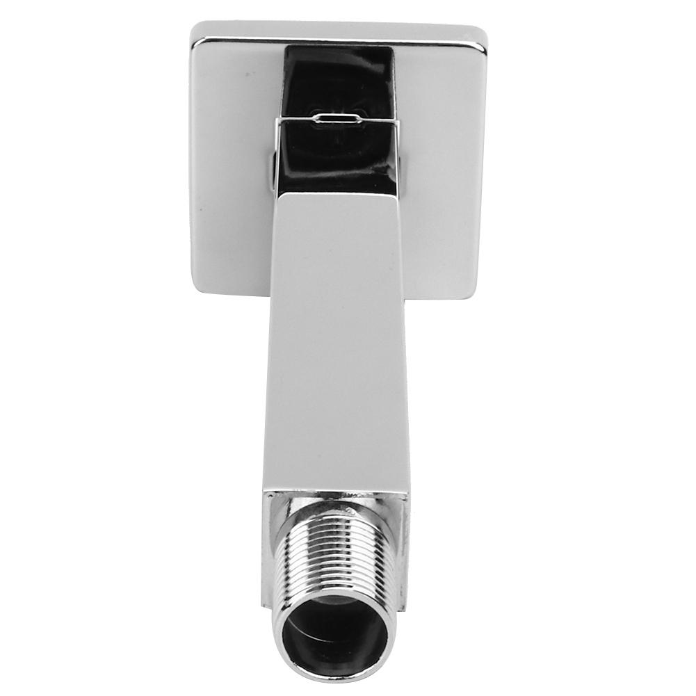 G1/2in Thread Wall Mounted Shower Arm Rod Tube Pipe Bathroom Accessories