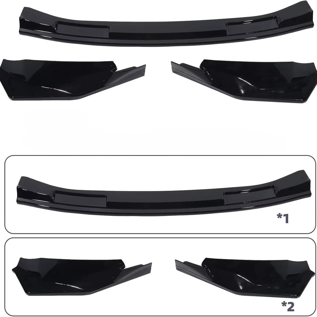 BMW M3 G80/G82 V-Style 3-Piece Front Lip Mod 2021+