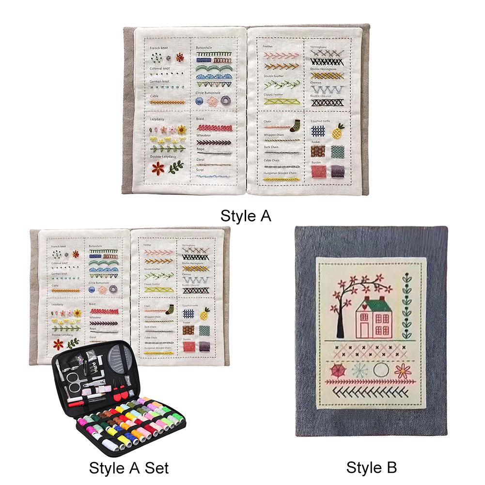 DIY Stitch Book A Comprehensive Guide To Sewing and Embroidery Creative Embroidery Stitches Book for Beginners and Enthusiasts