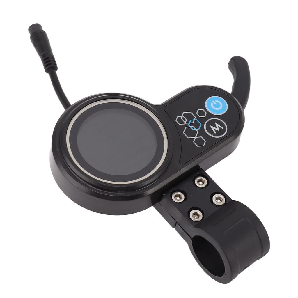 Elektroroller Display Panel Wasserdicht 6-Pin Stecker Elektrofahrrad LCD Display Panel mit USB-Anschluss