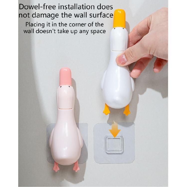 Sink Strainer and Hair Remover Tool Bathroom Drain Cleaning Tool Duck Hair Catcher Clip For Efficient Hair Removal