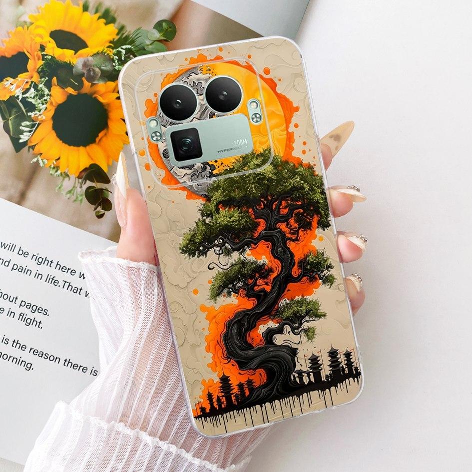 For Realme GT8 Pro 2025 Case RMX5210 Popular Flower Bowknot Soft Slim Silicone Back Cover For Realme GT 8 GT8 RealmeGT8 5G Coque