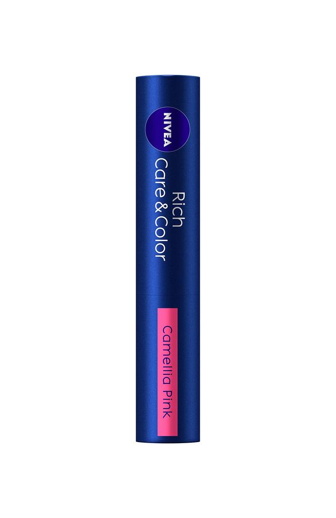 Nivea Rich Care Color Lip Camellia Pink Lip Balm 2g &
