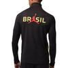Jordan Dri-Fit Strike Squadra Brasile Asciugatura Rapida Vestibilità Slim Pullover Manica Lunga Maglia da Calcio Uomo top IQ3293-010