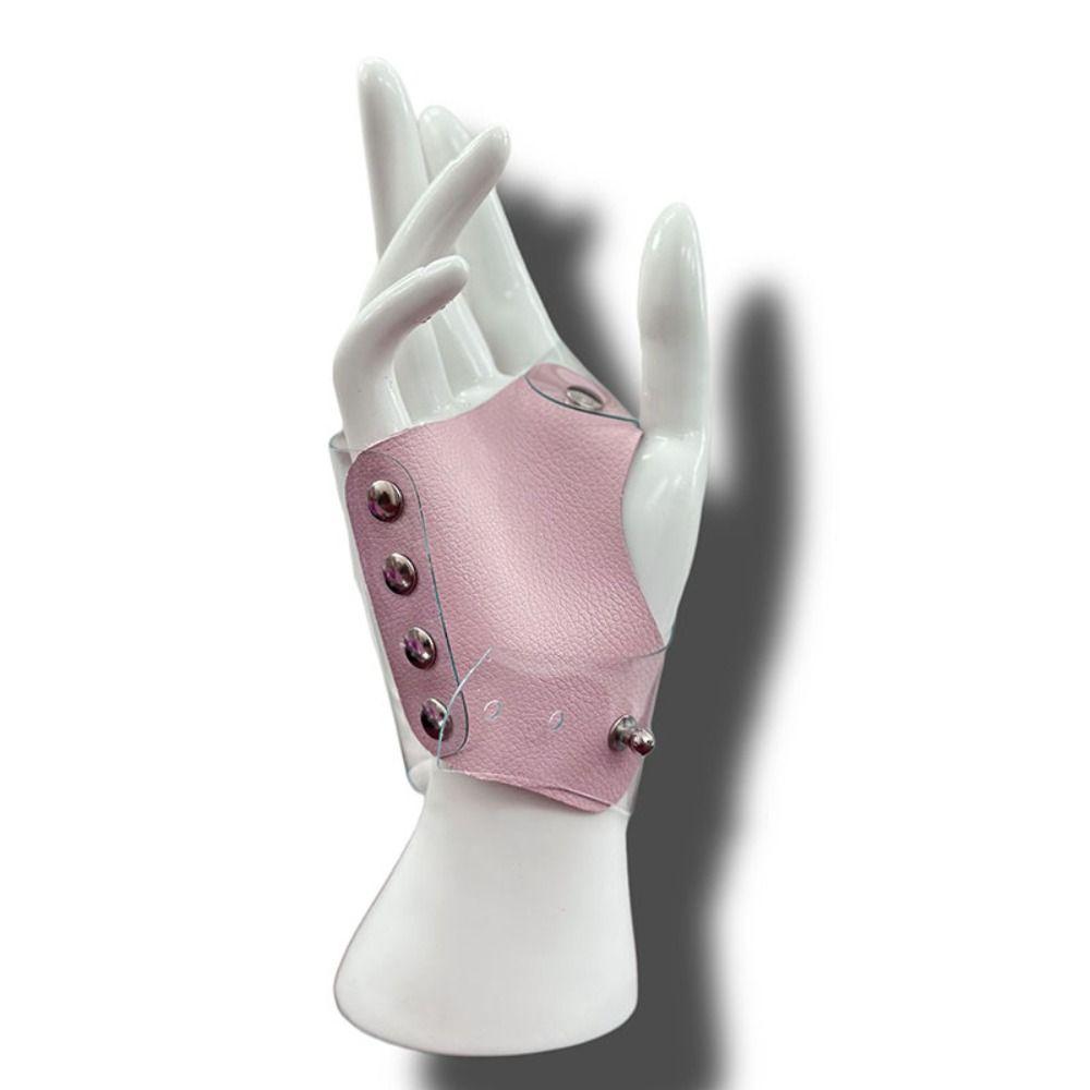 Functional Design Professional Makeup Artist Gloves PVC Makeup Color Palette Makeup Tools