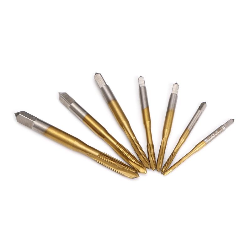 M2/M2.5/M3/M3.5/M4/M5/M6 HSS Метрическая прямая гофрированная резьба Метчик-заглушка Метчик M3.5