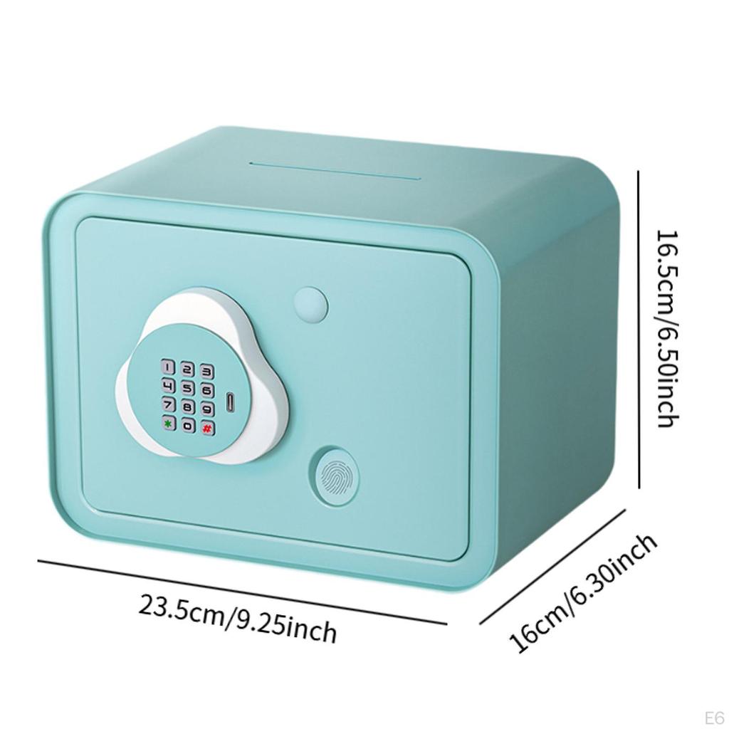 Coin Bank Fingerprint Password Money Box Kids Gifts Reusable Stable  Container Toy – buy the best products in the Coolbe online store