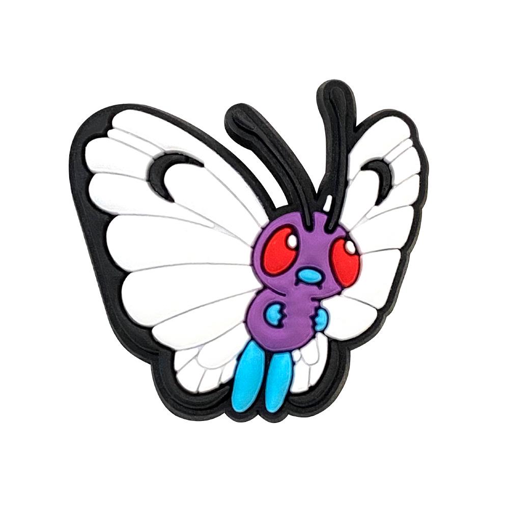 Puha Gumi Pokémon Virágos Klumpa Cipőcsatok