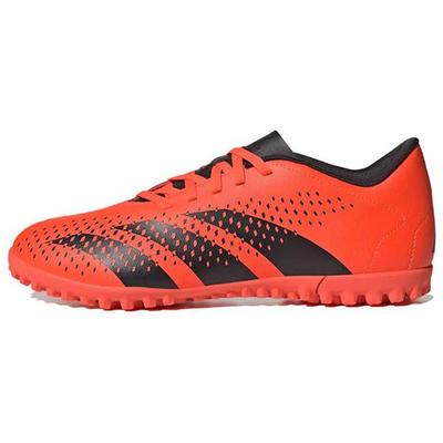 Precisão Predator.4 Cabeça Redonda Confortável TF (Pinos de borracha) Grama Sintética Antiderrapante Resistente ao Desgaste Leve Sapatos de Futebol GW4646