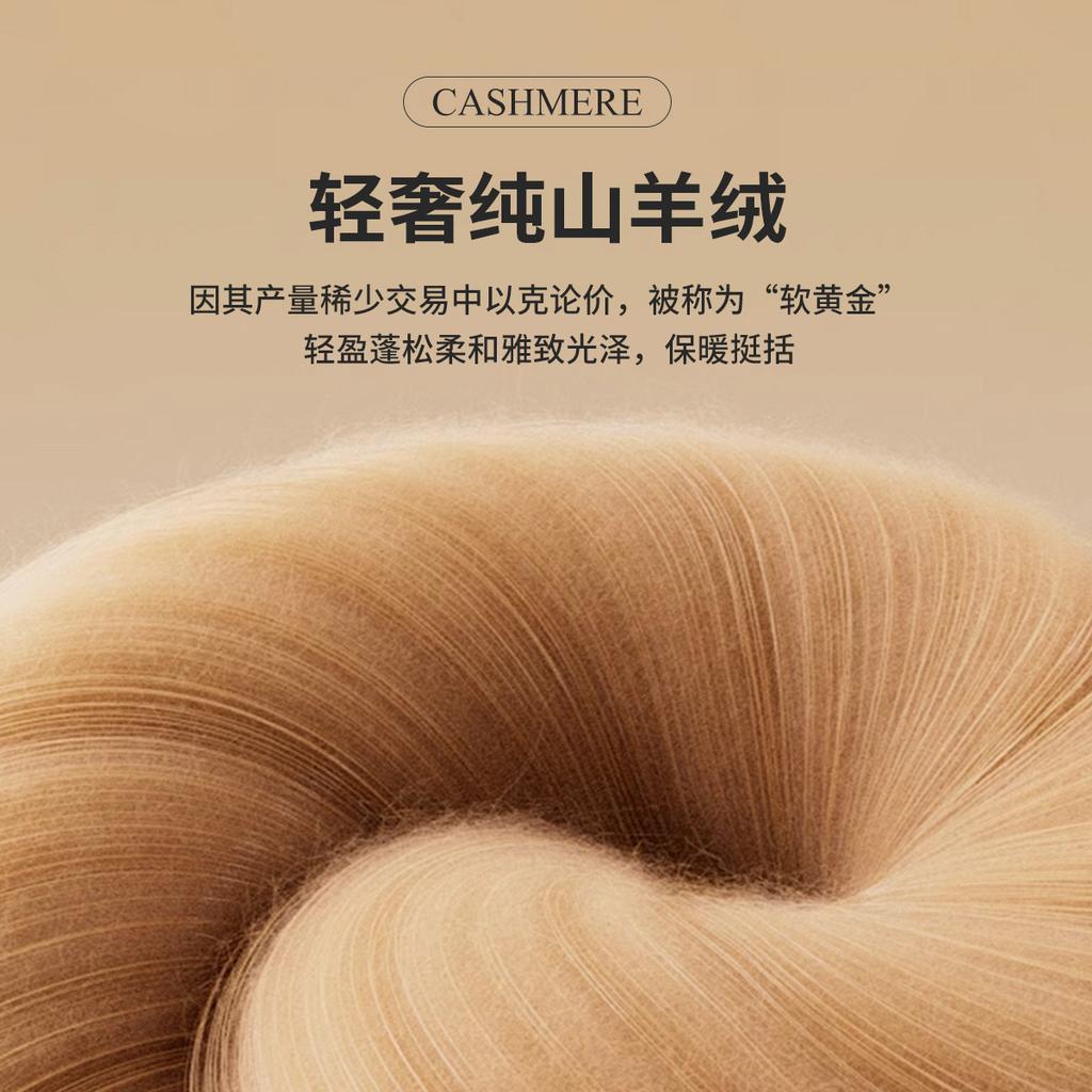 High end Light Luxury Pure Cashmere Coat Men's Mid to Long Autumn Business Woolen Coat