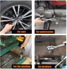 1/4 Inch Ratchet Wrench 24 Tooth Drive Ratchet Socket Wrench Tool Multi-function DIY Bicycle Motorcycle Car Hand Tools