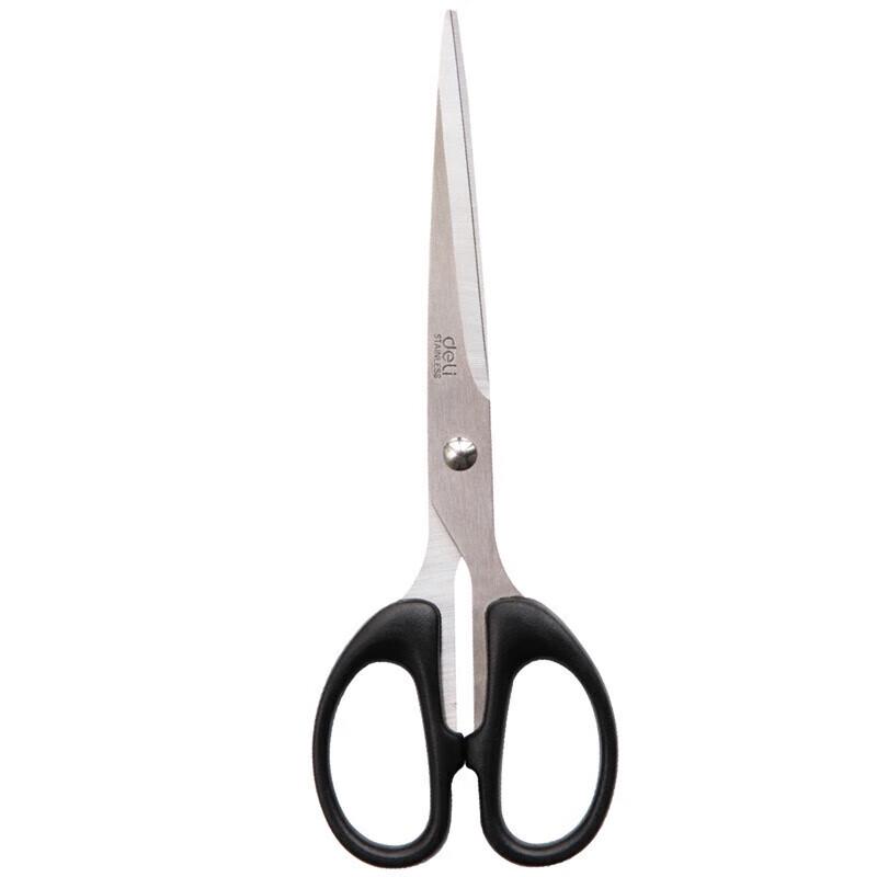 Deli Stainless Steel Pointed Office Scissors