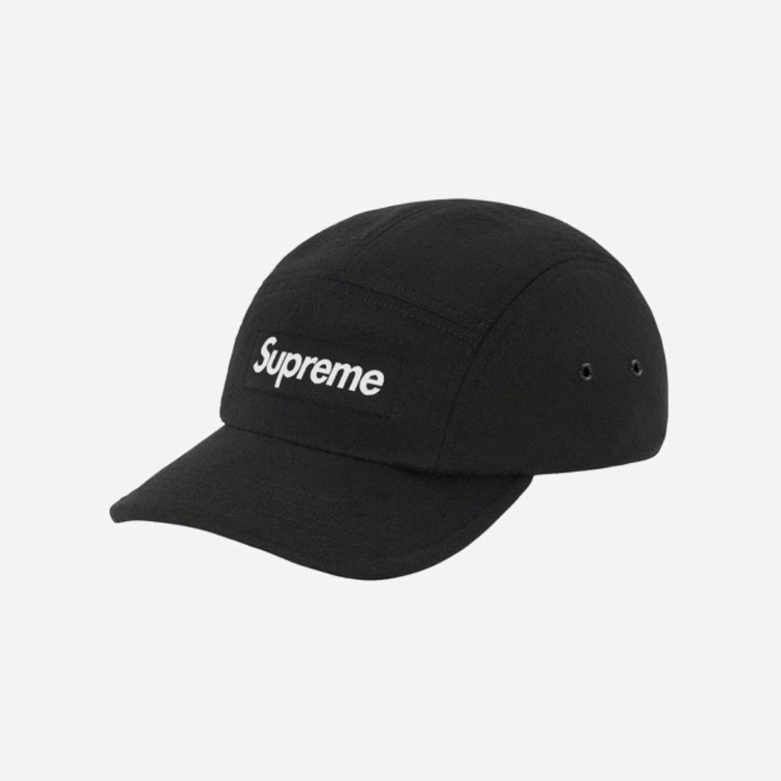 

Кепка Supreme Wool Camp Черная 20FW -