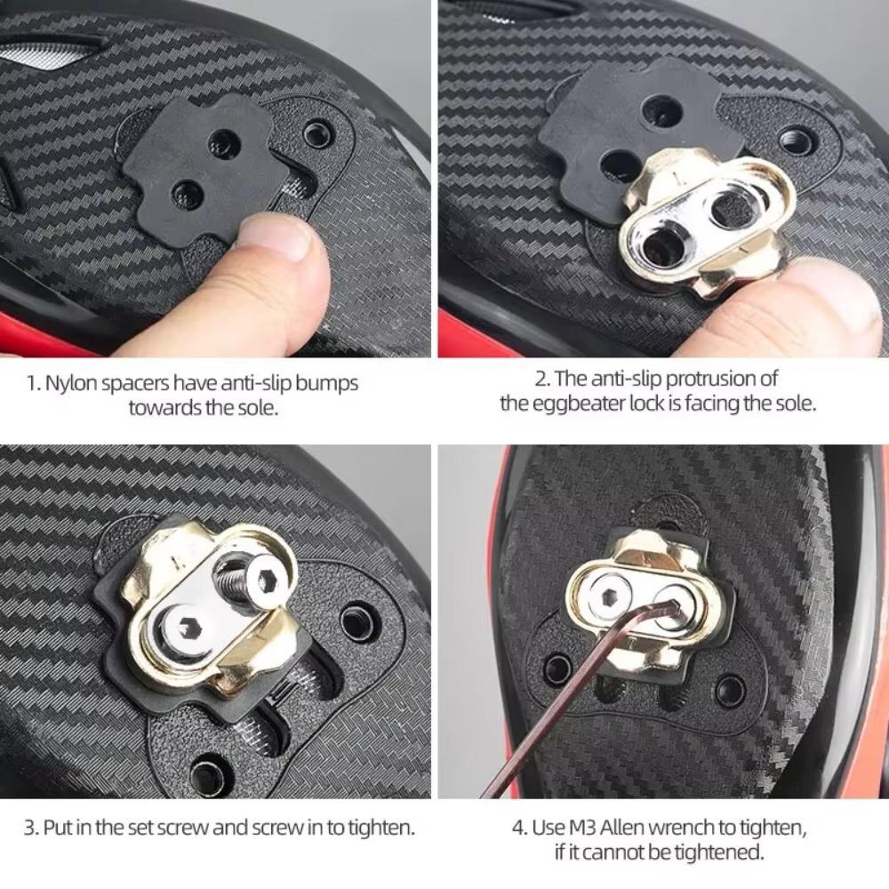 New Bicycle Premium Pedals Cleats Mountain Bike for Crank Brother Pedal Copper MTB Accessories Eggbeater Candy Smarty Mallet 6
