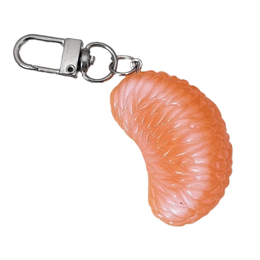 

Причудливый брелок-подвеска в виде дольки апельсина - Милая игрушка-симуляция еды, Идеальный подарок для пар и лучших друзей.