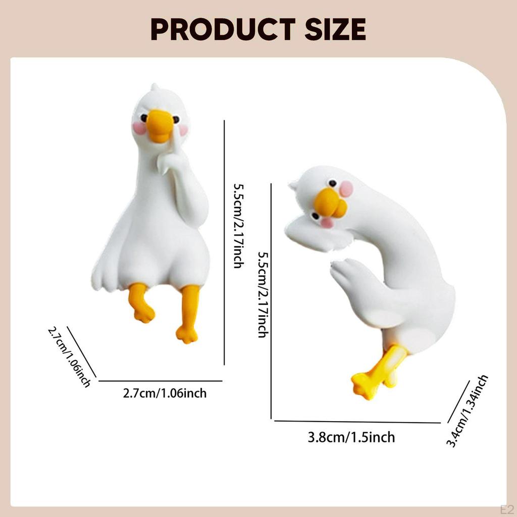 Computer Decor Figurines Center Console Screen Decorations Mini Animal Statues
