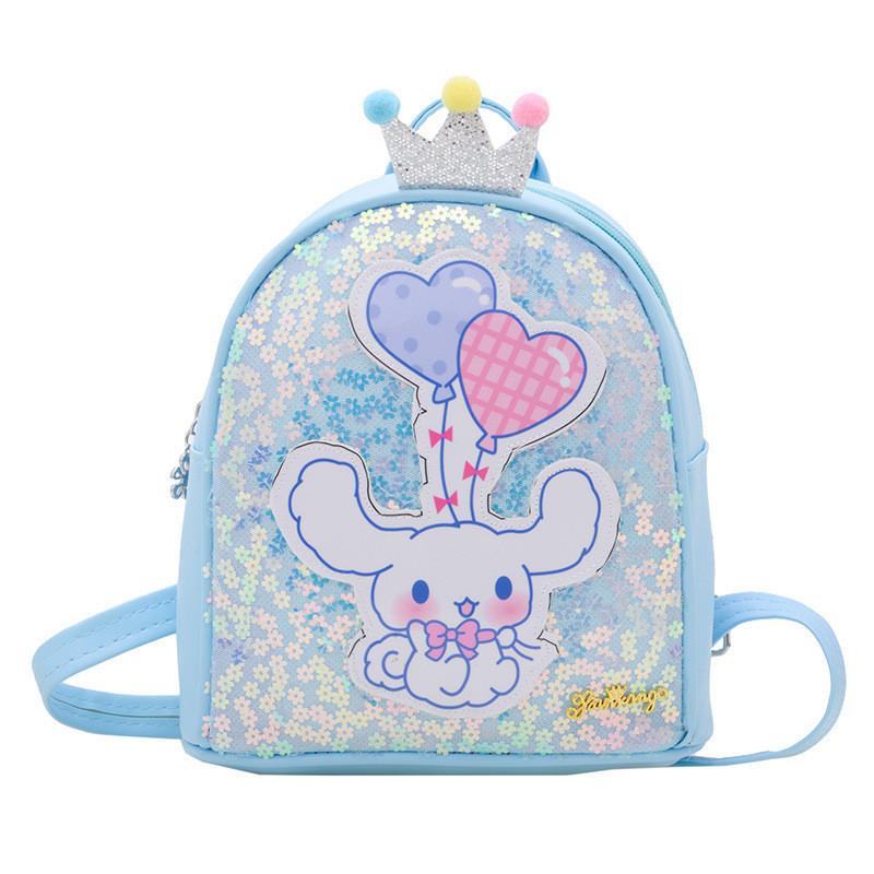 Adorable Cartoon Oxford Cloth Kids Backpack For Boys And Girls Cute And Fun синий