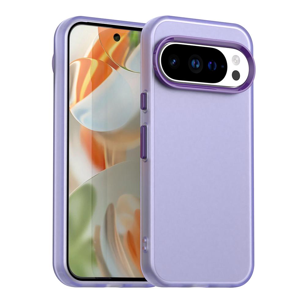 Pixel 10/10 Pro/9/9 Pro Mattes Case, leicht, Sturzschutz, Schlanker Schutz, Transluzente Hülle für Google Pixel 10/9 Pro XL