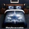 Set Biancheria da Letto Design Dallas Cowboys 1 Copripiumino + 2 Federe Morbido Traspirante Biancheria da Letto per la Casa