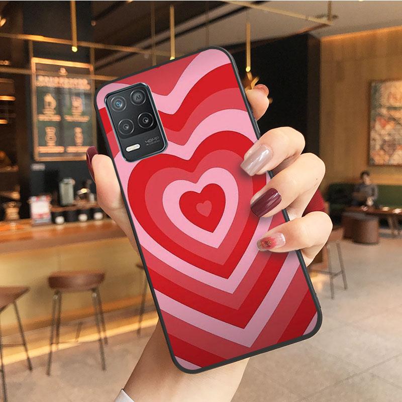 Love Coffee Heart Case for OPPO Realme GT 2 Pro X2 Pro XT C25S 8 7 6 Pro 6i Realme GT Master C3 C21 C21Y C11 X3 SuperZoom