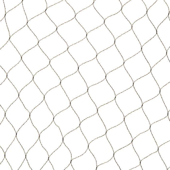 Filet anti-oiseaux Primo 5x2m en maille tricotée polyéthylène 12gr/m² noir