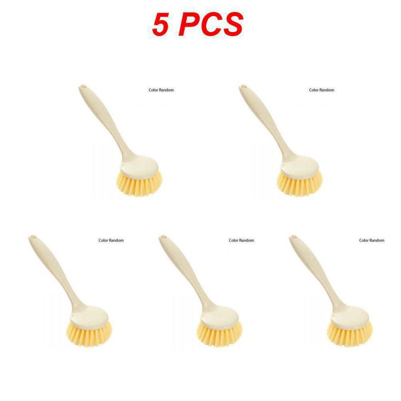 Innovative Convenient Long Handle Cleaning Brush Household Kitchen Cleaning Brush Multifunctional Dishwashing Artifact Sturdy